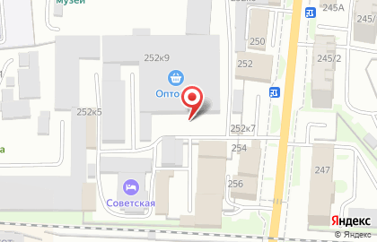 Компания Оптово-розничная компания на Советской улице на карте