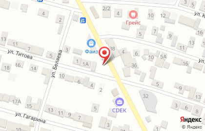 Магазин выпечки Сладкий рай в Кировском районе на карте