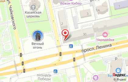 Росключ на карте