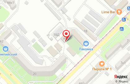 Кондитерская фабрика Lakomka на карте
