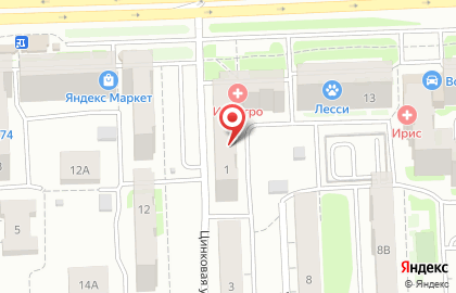 Автомагазин АвтоВектор в Курчатовском районе на карте