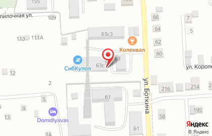 Автосервис Реношка в Октябрьском районе на карте