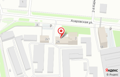 Проектно-монтажная компания Виндтеч на Азаровской улице на карте