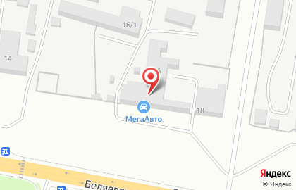 Автосервис в Оренбурге на карте