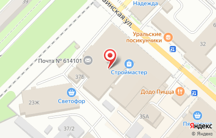 Магазин сантехнических и скобяных изделий Аквалайн на Ласьвинской улице на карте