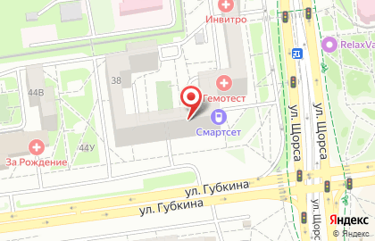 Сервисный центр Смартсет на улице Щорса на карте