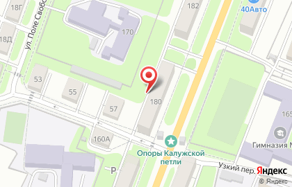 Электрон на Московской улице на карте