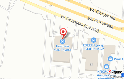 Автоцентр Тойота Центр Воронеж Север на карте