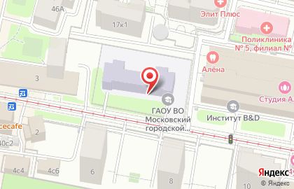 Мещанский Межшкольный Учебный Комбинат # 15 на карте