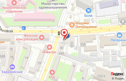 Магазин разливного пива ПЕНАчный в Ростове-на-Дону на карте