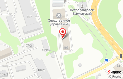 Частная охранная организация Защита в Петропавловске-Камчатском на карте