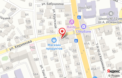 Гастроном в Махачкале на карте