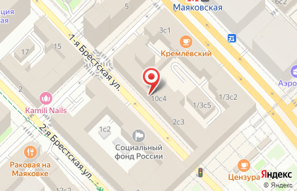 Киноконцертный зал "Москва" на карте