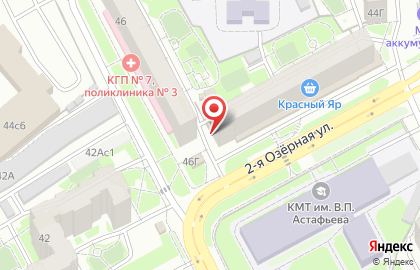 Транспортная компания Круиз на Северо-Енисейской улице на карте