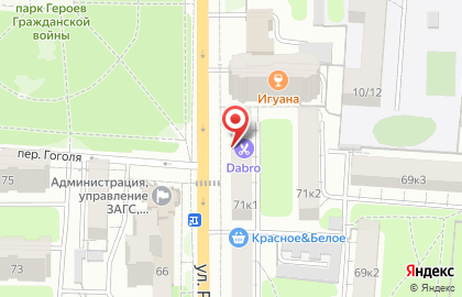 Торговая компания Галерея окон и дверей в Центральном районе на карте