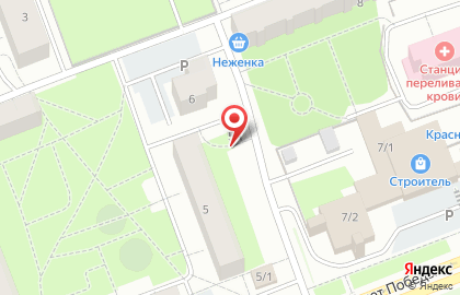 Мастерская по ремонту обуви и изготовлению ключей в Ханты-Мансийске на карте