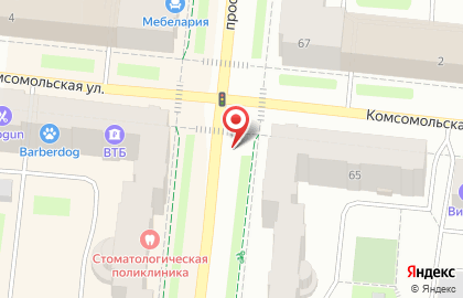 Сеть киосков по продаже кофе RC Coffee на проспекте Ленина на карте