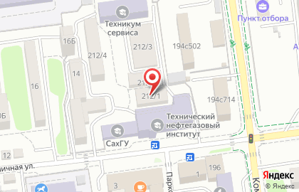 Учебно-методический центр по ГО, ЧС и пожарной безопасности Сахалинской области на карте