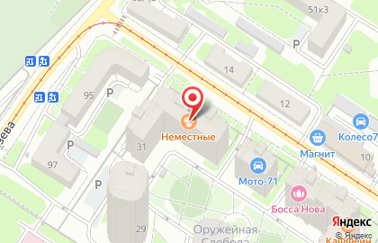 НЕМАН на улице Михеева на карте