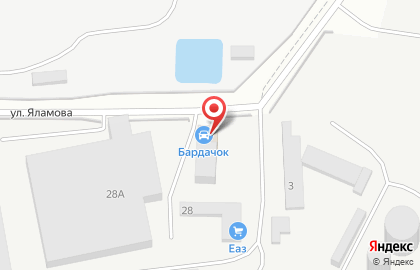 Автомобильный супермаркет Бардачок в Октябрьском районе на карте