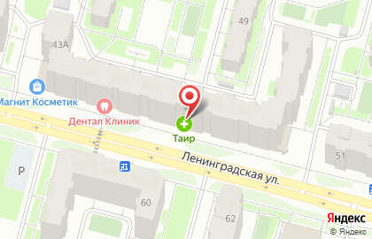 Торговый дом сантехники на улице Ленинградской на карте