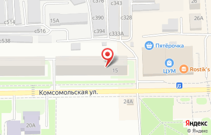 Новосибирское региональное отделение Либерально-демократическая партия России на Комсомольской на карте