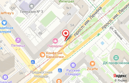 Билборды (6х3 м) от РА Экспресс-Сити на улице им В.И.Ленина 5Р на карте