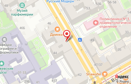 Акционерный коммерческий банк Абсолют банк в Василеостровском районе на карте