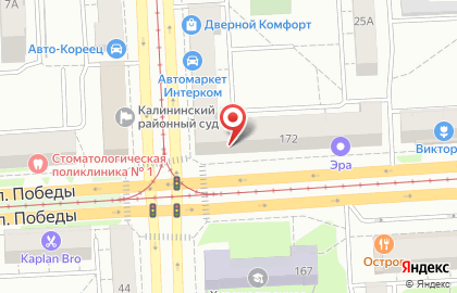 Kazanova в Калининском районе на карте