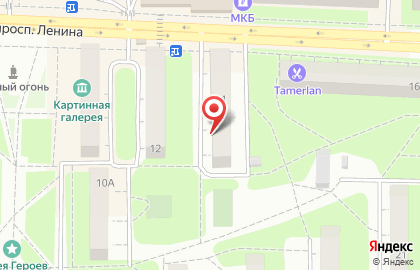 Белорусский Трикотаж на проспекте Ленина на карте