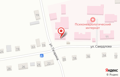 Козульский психоневрологический интернат на карте