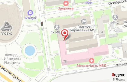 Столовая Ланч на Октябрьской улице на карте
