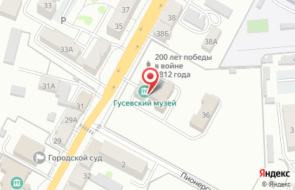 Гусевский историко-краеведческий музей имени А.М. Иванова на карте