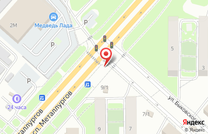 Продуктовый магазин в Красноярске на карте