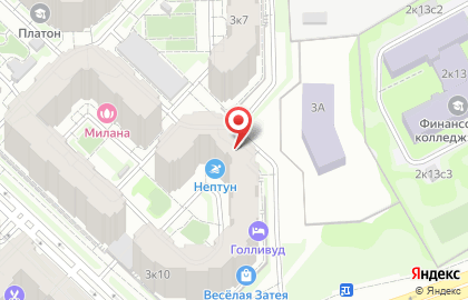 Академия развития интеллекта Amakids на метро Царицыно на карте