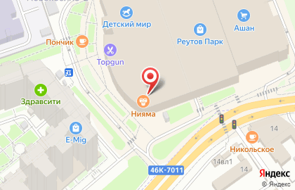 Ресторан Теремок в Москве на карте