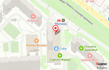 Магазин женского белья Черёмушки в Москве на карте