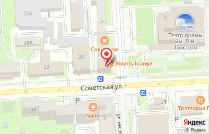 Банкомат UniCredit в Советском районе на карте