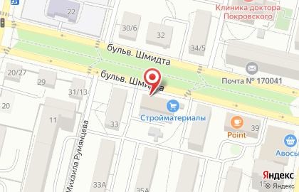 Шаурма в Твери на карте