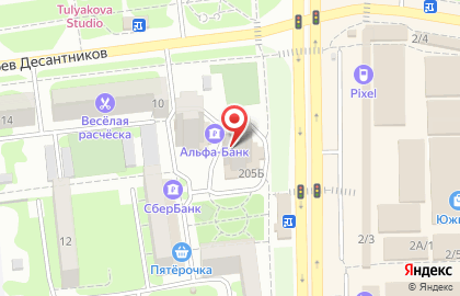 Мясной магазин Рулька на проспекте Дзержинского на карте