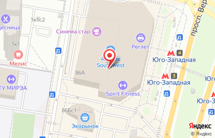 Магазин игрушек Toy.ru на проспекте Вернадского на карте
