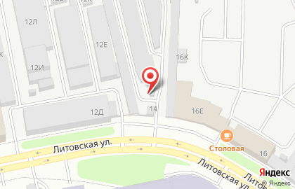 Литовская, 14 на карте