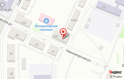 Продуктовый магазин Погребок на Черноморской улице на карте