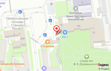 Продуктовый магазин Дорожка на карте