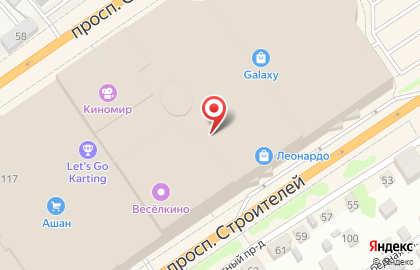 Аттракцион Рыбалочка в Железнодорожном районе на карте