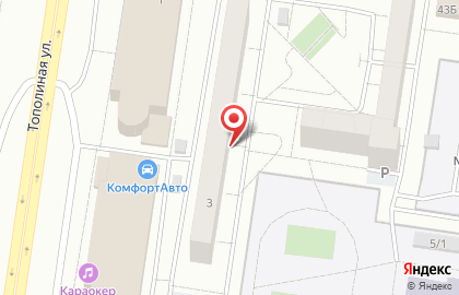Участковый пункт полиции в Автозаводском районе на карте