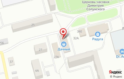 Продуктовый магазин Континент в Ульяновске на карте
