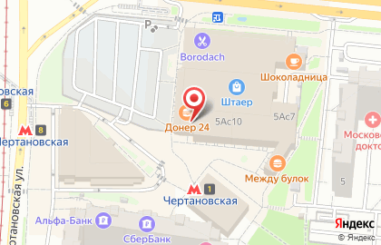 Магазин Кантата в Москве на карте