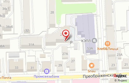 Страховой дом ВСК на Преображенской улице на карте