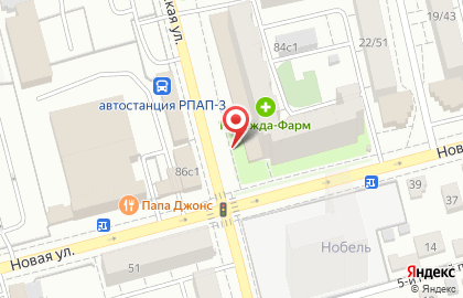 Торгово-финансовая компания Комтекс на Новой улице на карте